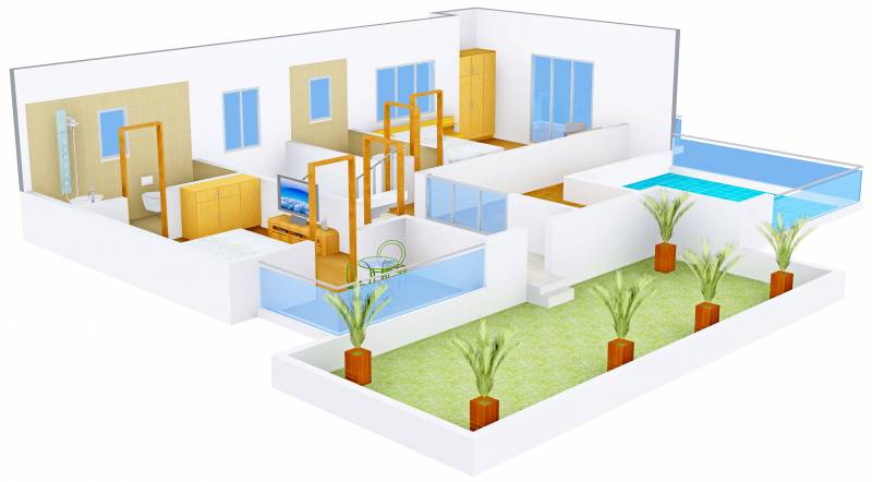 India Greenland the Eco Village (4BHK+6T (2,850 sq ft) + Servant Room 2850 sq ft)