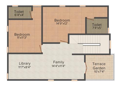 Home Land HL Villa (3BHK+3T (1,800 sq ft) 1800 sq ft)