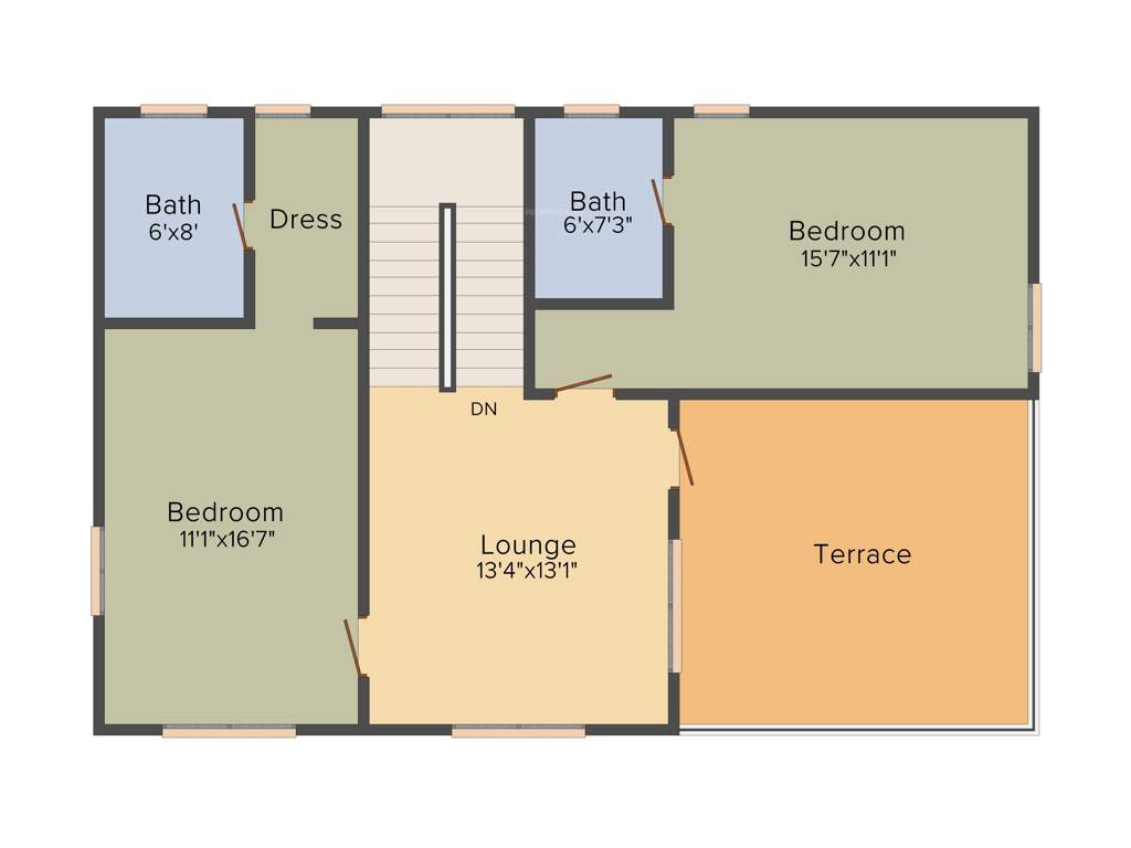 Modi Sterling Homes (5BHK+6T (3,131 sq ft)   Servant Room 3131 sq ft)