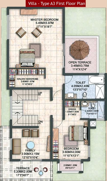 Prestige Silver Oak (4BHK+5T (3,940 sq ft) + Servant Room 3940 sq ft)