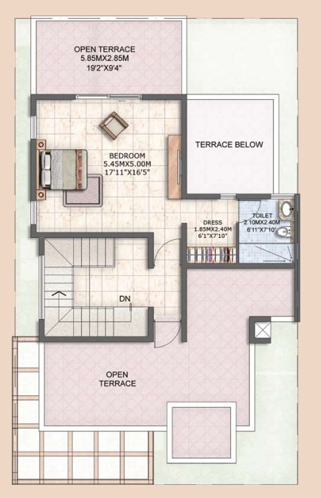  silver oak Floor Plan Second Floor Plan