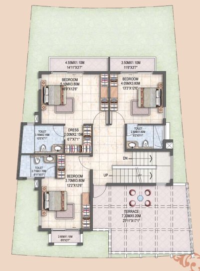 silver oak Floor Plan First Floor Plan