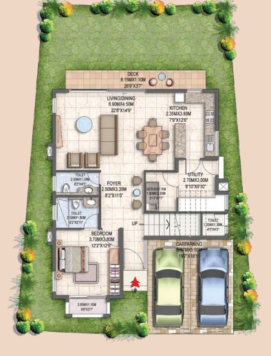  silver oak Floor Plan Ground Floor Plan