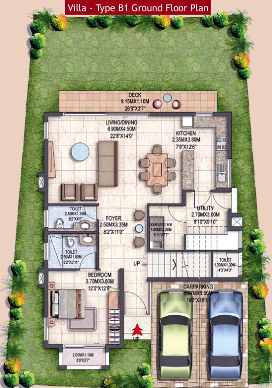 Prestige Silver Oak (4BHK+6T (4,176 sq ft) + Servant Room 4176 sq ft)
