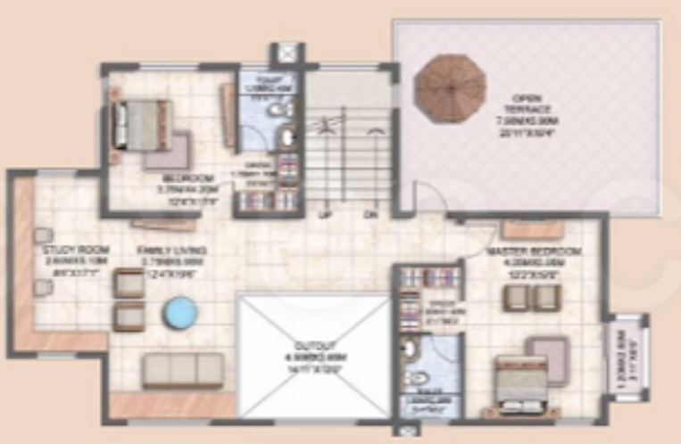  silver oak Floor Plan First Floor Plan