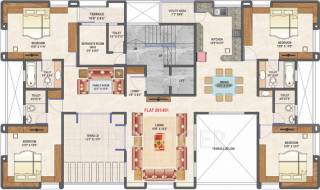 Mittal Feather Castle (4BHK+4T (2,535 sq ft) + Servant Room 2535 sq ft) Mittal Feather Castle (4BHK+4T (2,535 sq ft) + Servant Room 2535 sq ft)