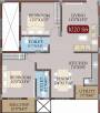 Radiant Prime Rose (2BHK+2T (1,020 sq ft) 1020 sq ft) Radiant Prime Rose (2BHK+2T (1,020 sq ft) 1020 sq ft)