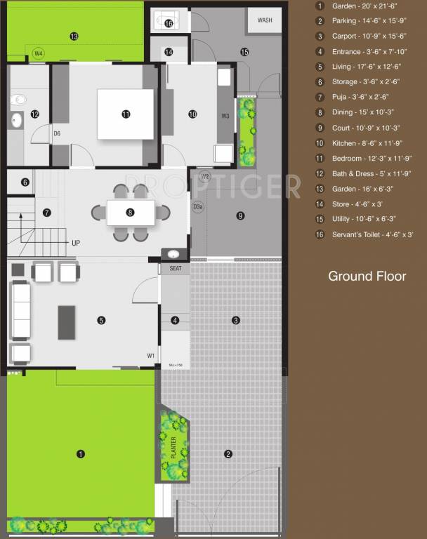 Pacifica The Meadows (4BHK+4T (2,700 sq ft) + Servant Room 2700 sq ft)