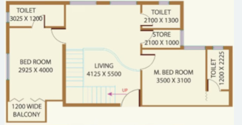 megacity Floor Plan Upper Level Penthouse Plan