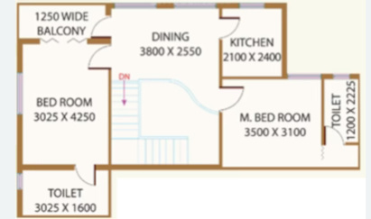 megacity Floor Plan Upper Level Penthouse Plan