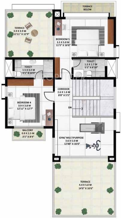 Godrej Gold County (5BHK+6T (4,200 sq ft) + Servant Room 4200 sq ft) Godrej Gold County (5BHK+6T (4,200 sq ft) + Servant Room 4200 sq ft)