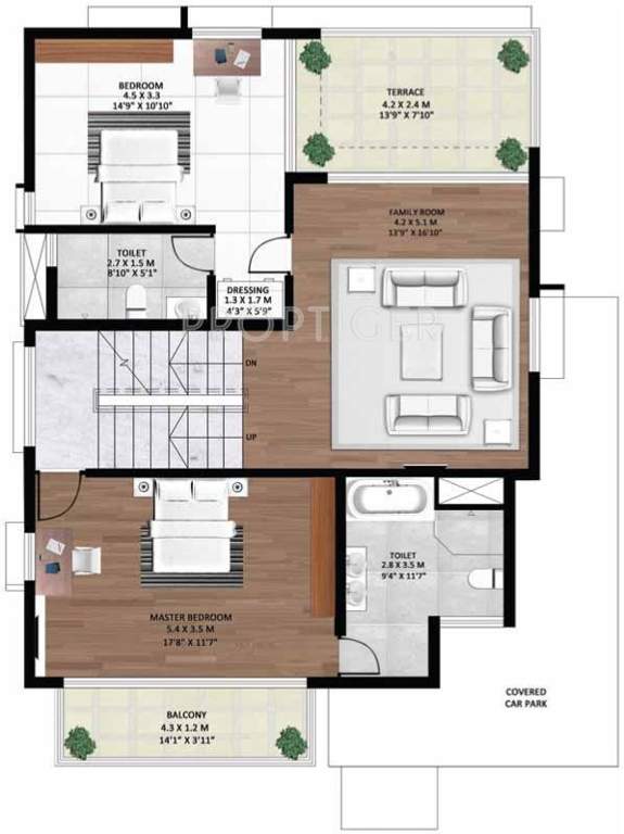 Godrej Gold County (4BHK+5T (3,303 sq ft) + Servant Room 3303 sq ft)