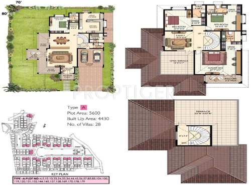 Prestige Oasis (4BHK+5T (4,430 sq ft) + Servant Room 4430 sq ft) Prestige Oasis (4BHK+5T (4,430 sq ft) + Servant Room 4430 sq ft)