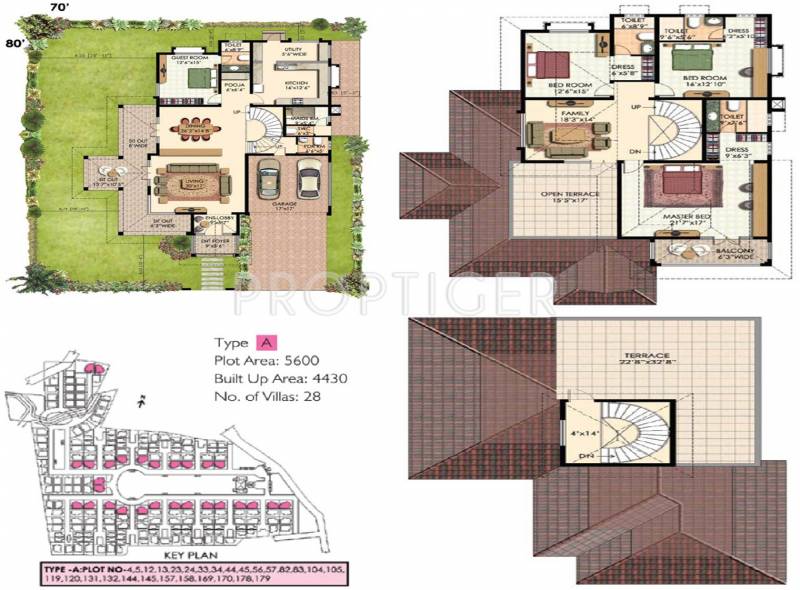Prestige Oasis (4BHK+5T (4,430 sq ft) + Servant Room 4430 sq ft)