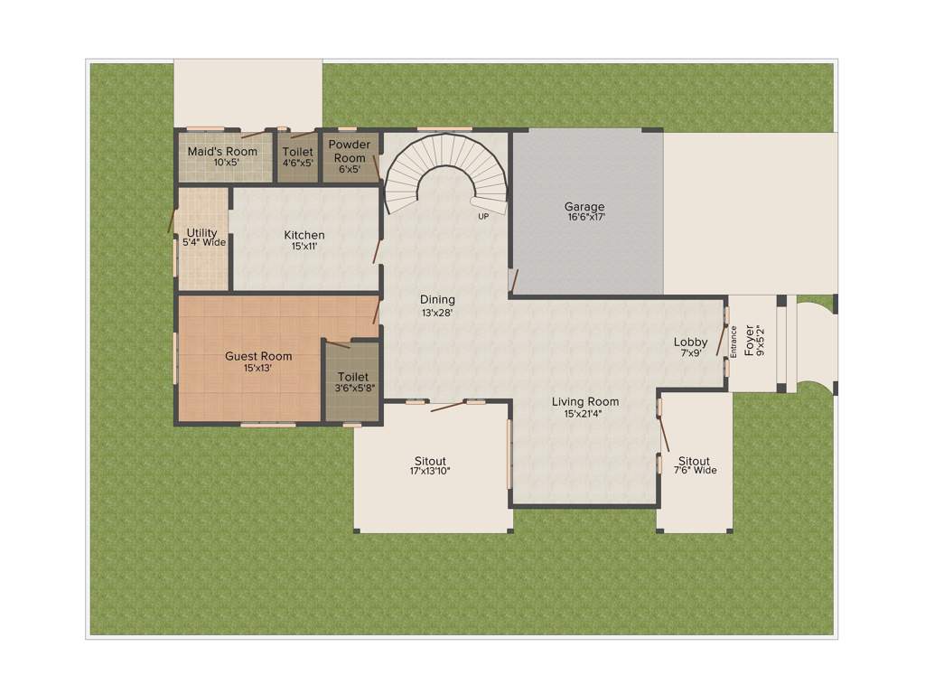 Prestige Oasis (4BHK+5T (3,960 sq ft) + Servant Room 3960 sq ft)