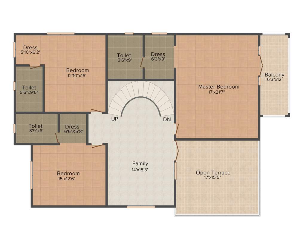 Prestige Oasis (4BHK+5T (4,305 sq ft) + Servant Room 4305 sq ft)