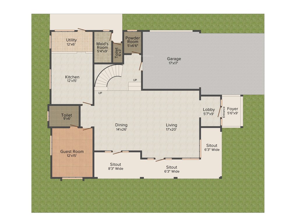 Prestige Oasis (4BHK+5T (4,200 sq ft) + Servant Room 4200 sq ft)
