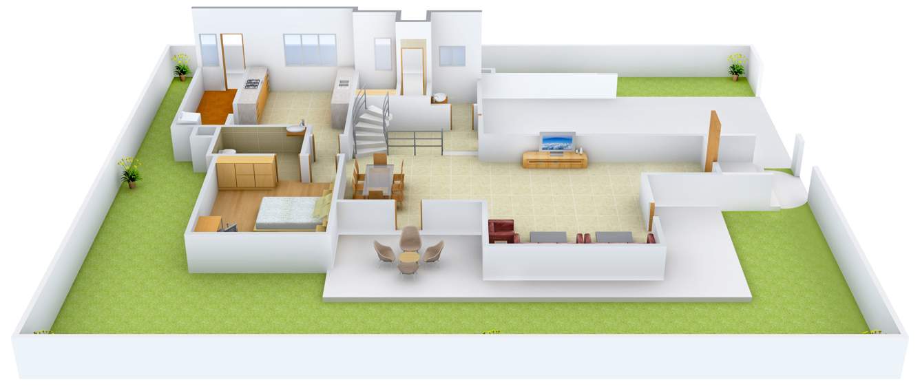 Prestige Oasis (4BHK+5T (3,840 sq ft) + Servant Room 3840 sq ft)