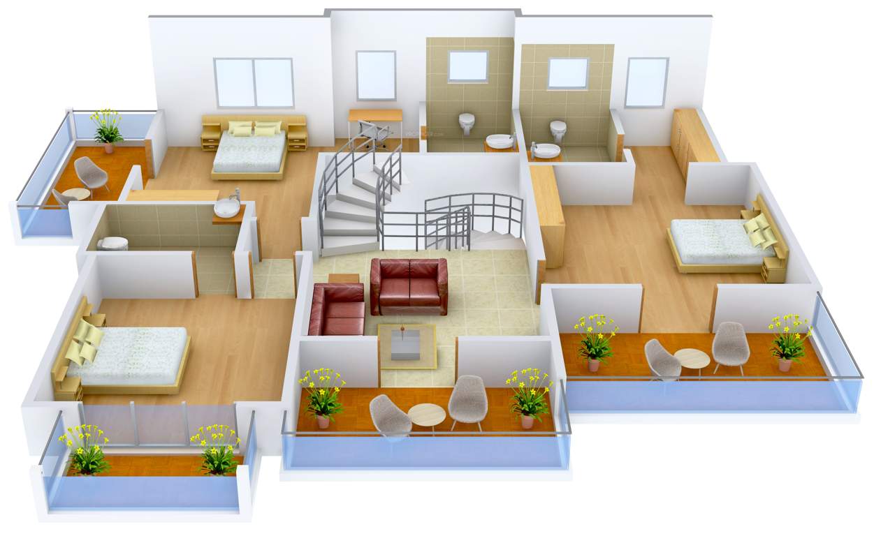 Prestige Oasis (4BHK+5T (3,840 sq ft) + Servant Room 3840 sq ft)