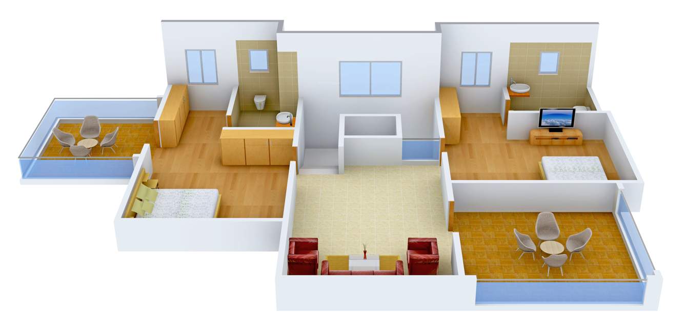 Prestige Oasis (3BHK+3T (2,710 sq ft) + Servant Room 2710 sq ft)