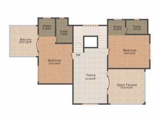 Prestige Oasis (3BHK+3T (2,710 sq ft) + Servant Room 2710 sq ft)
