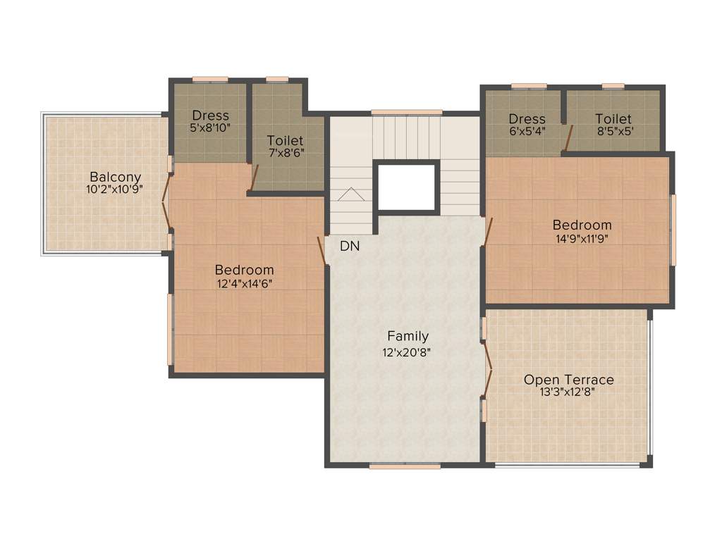 Prestige Oasis (3BHK+3T (2,710 sq ft) + Servant Room 2710 sq ft)