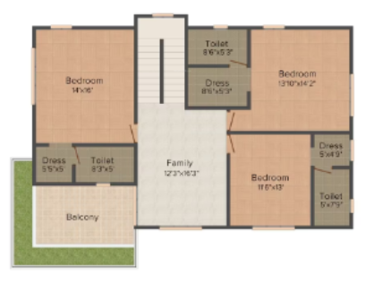 First Floor Plan royal sunnyvale Floor Plan First Floor Plan