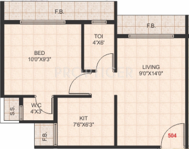 Future Darshan (1BHK+1T (655 sq ft) 655 sq ft)