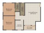 Goldwin Ganpati Umang (2BHK+2T (1,000 sq ft) 1000 sq ft)