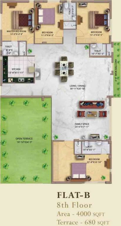 Eden Imperial (4BHK+4T (4,000 sq ft) 4000 sq ft) Eden Imperial (4BHK+4T (4,000 sq ft) 4000 sq ft)