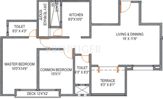 Vasupujya Neco Skypark (2BHK+2T (1,140 sq ft) 1140 sq ft) Vasupujya Neco Skypark (2BHK+2T (1,140 sq ft) 1140 sq ft)
