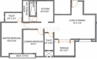 Vasupujya Neco Skypark (2BHK+2T (1,140 sq ft) 1140 sq ft) Vasupujya Neco Skypark (2BHK+2T (1,140 sq ft) 1140 sq ft)