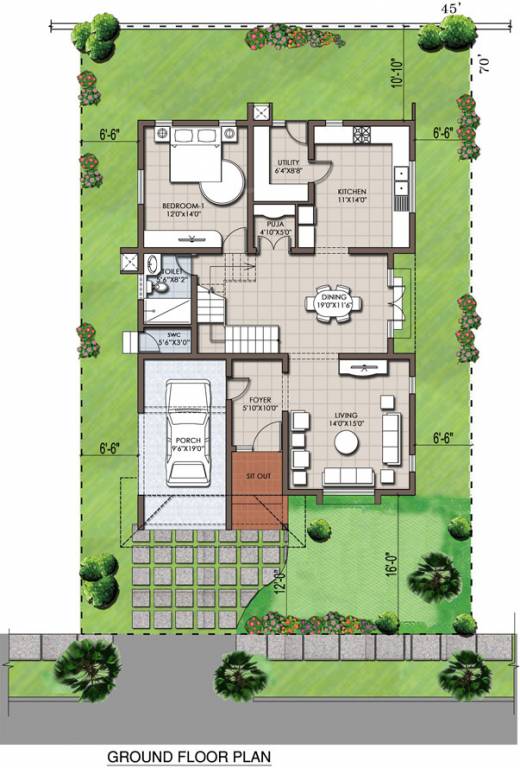 Adarsh Serenity (3BHK+3T (2,465 sq ft) + Pooja Room 2465 sq ft)