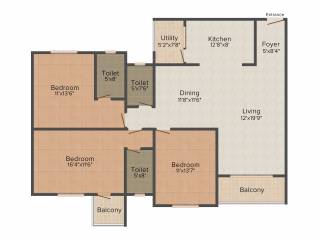 Sumadhura Madhuram (3BHK+3T (1,810 sq ft) 1810 sq ft) Sumadhura Madhuram (3BHK+3T (1,810 sq ft) 1810 sq ft)