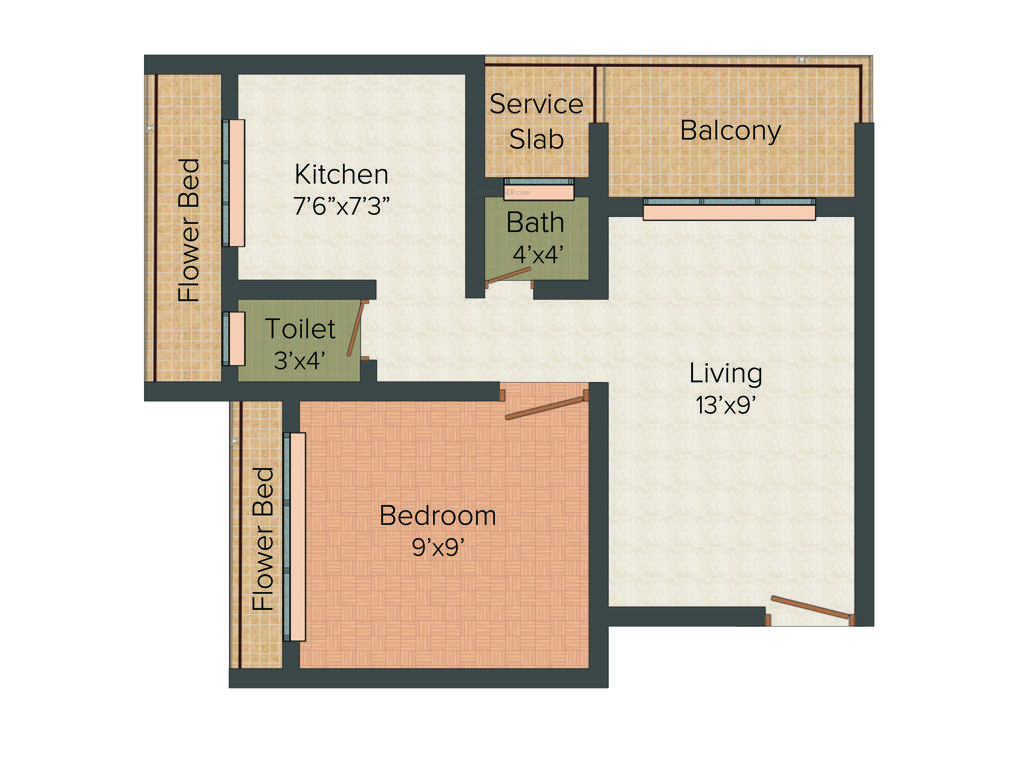 Eco Shree Rajaram Niwas (1BHK+1T (650 sq ft) 650 sq ft)