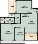 Tricity Pearl (2BHK+2T (1,050 sq ft) 1050 sq ft)