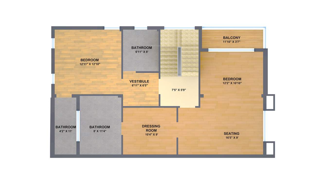 LGCL Pueblo (4BHK+5T (3,027 sq ft) 3027 sq ft)