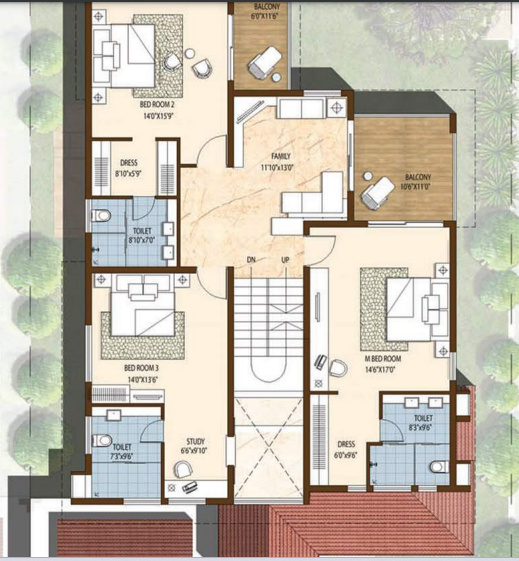 augusta golf village Floor Plan First Floor Plan
