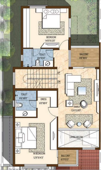 augusta golf village Floor Plan First Floor Plan