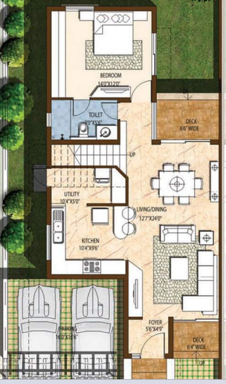 augusta golf village Floor Plan Ground Floor Plan