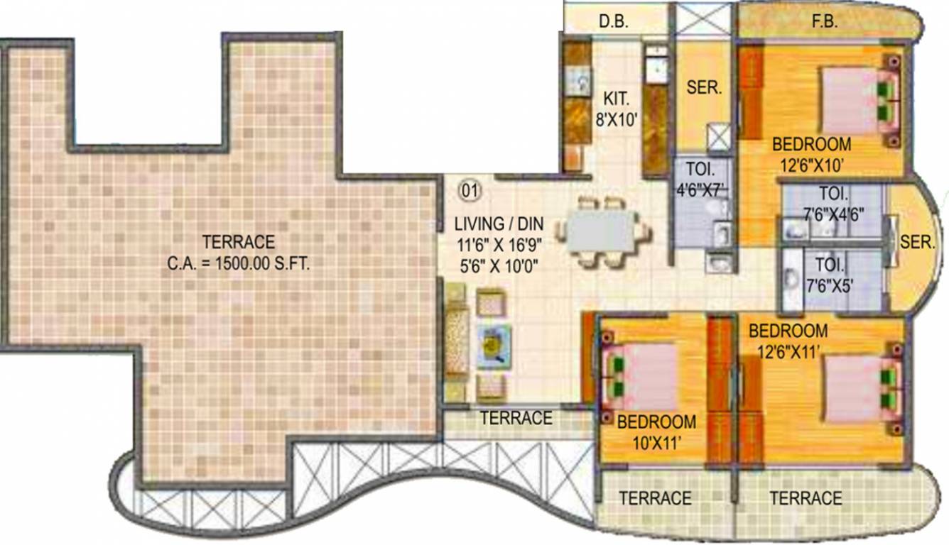  sai miracle Floor Plan Floor Plan