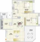 Anshul Sara (2BHK+2T (957 sq ft) 957 sq ft)
