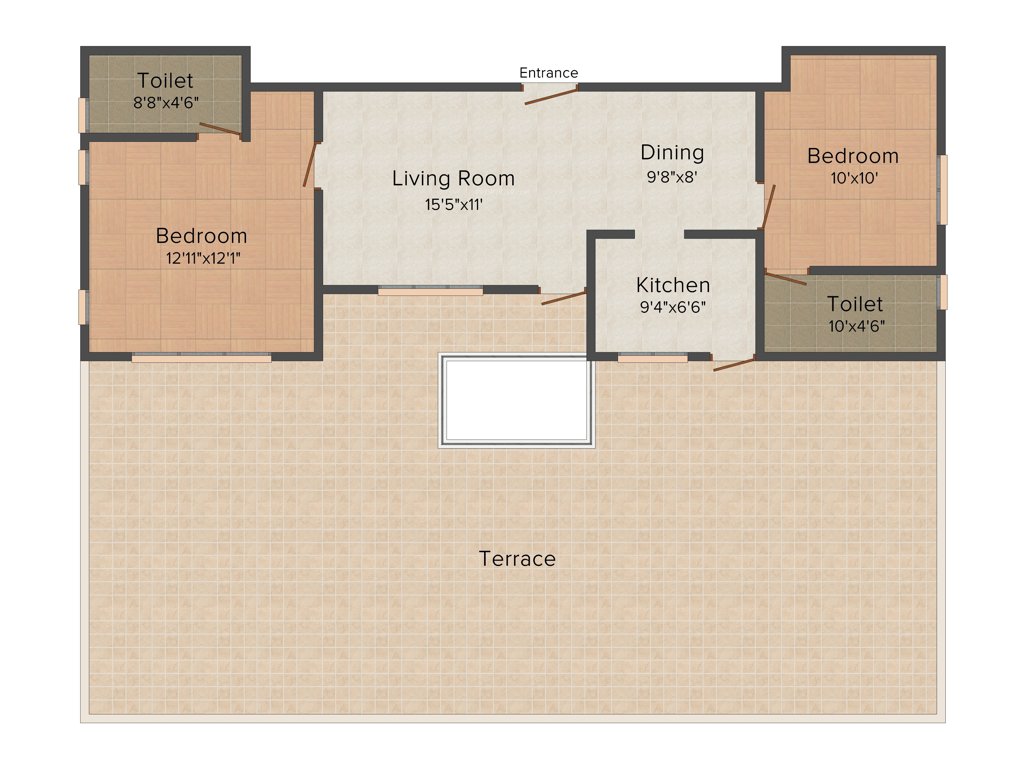 Srivilas Roopam (2BHK+2T (1,502 sq ft) 1502 sq ft)