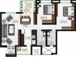Goel Arcadia (2BHK+2T (1,043 sq ft) 1043 sq ft) Goel Arcadia (2BHK+2T (1,043 sq ft) 1043 sq ft)