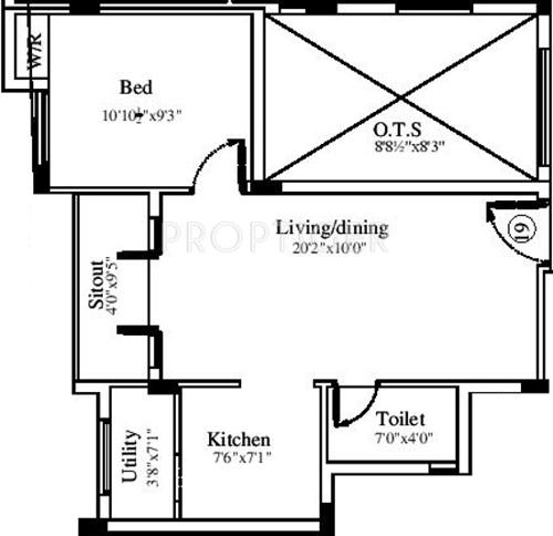 Marutham Royal Woods (1BHK+1T (658 sq ft) 658 sq ft) Marutham Royal Woods (1BHK+1T (658 sq ft) 658 sq ft)