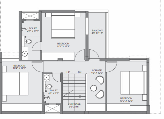 First Floor Plan aurum villas Floor Plan First Floor Plan