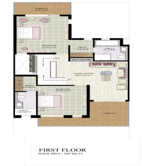 kallisto town homes Floor Plan First Floor Plan