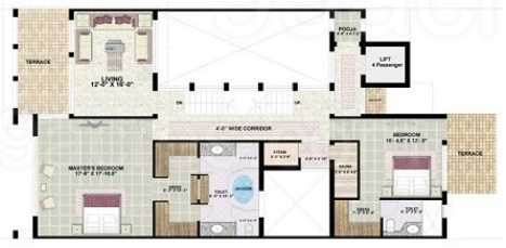 kallisto town homes Floor Plan First Floor Plan