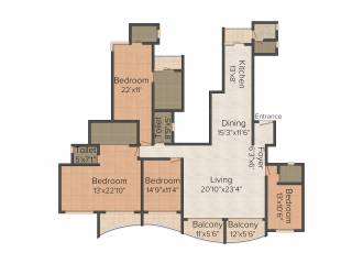 Prince Courtyard (4BHK+4T (3,750 sq ft)   Servant Room 3750 sq ft) Prince Courtyard (4BHK+4T (3,750 sq ft)   Servant Room 3750 sq ft)