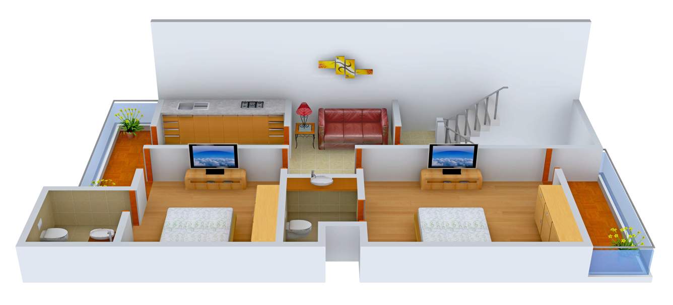 Supertech Holiday Village (4BHK+5T (2,795 sq ft) 2795 sq ft)